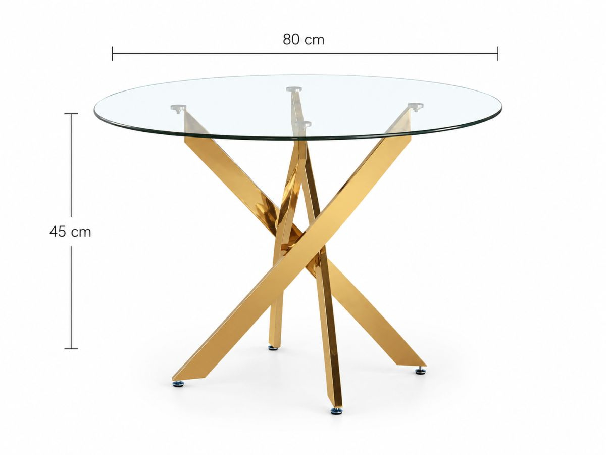 Table basse Aurota - Ronde | Meubles UBAUD