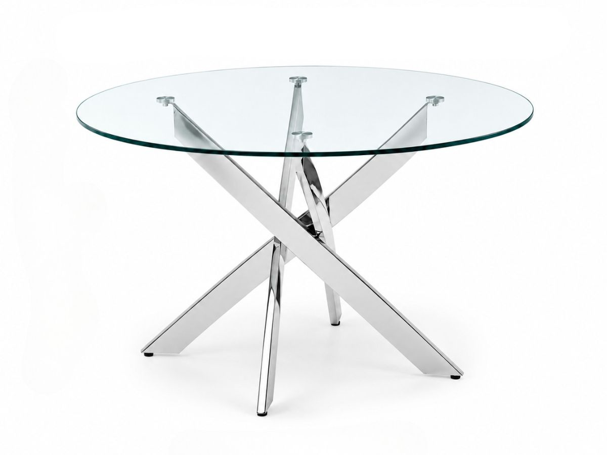 Table basse Aurota Or - Ronde | Meubles UBAUD