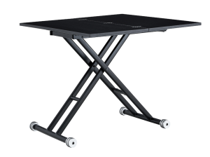 Table extensible SUSAN relevable noire ou blanche | PROCONFORT