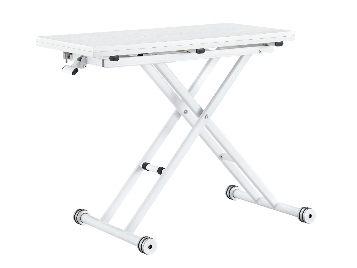Table extensible SUSAN relevable noire ou blanche | PROCONFORT