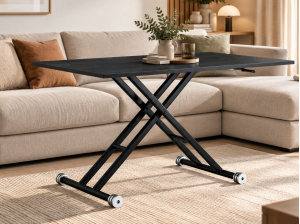Table extensible DANA relevable noire ou blanche | PROCONFORT