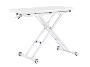 Table extensible SUSAN relevable noire ou blanche | PROCONFORT