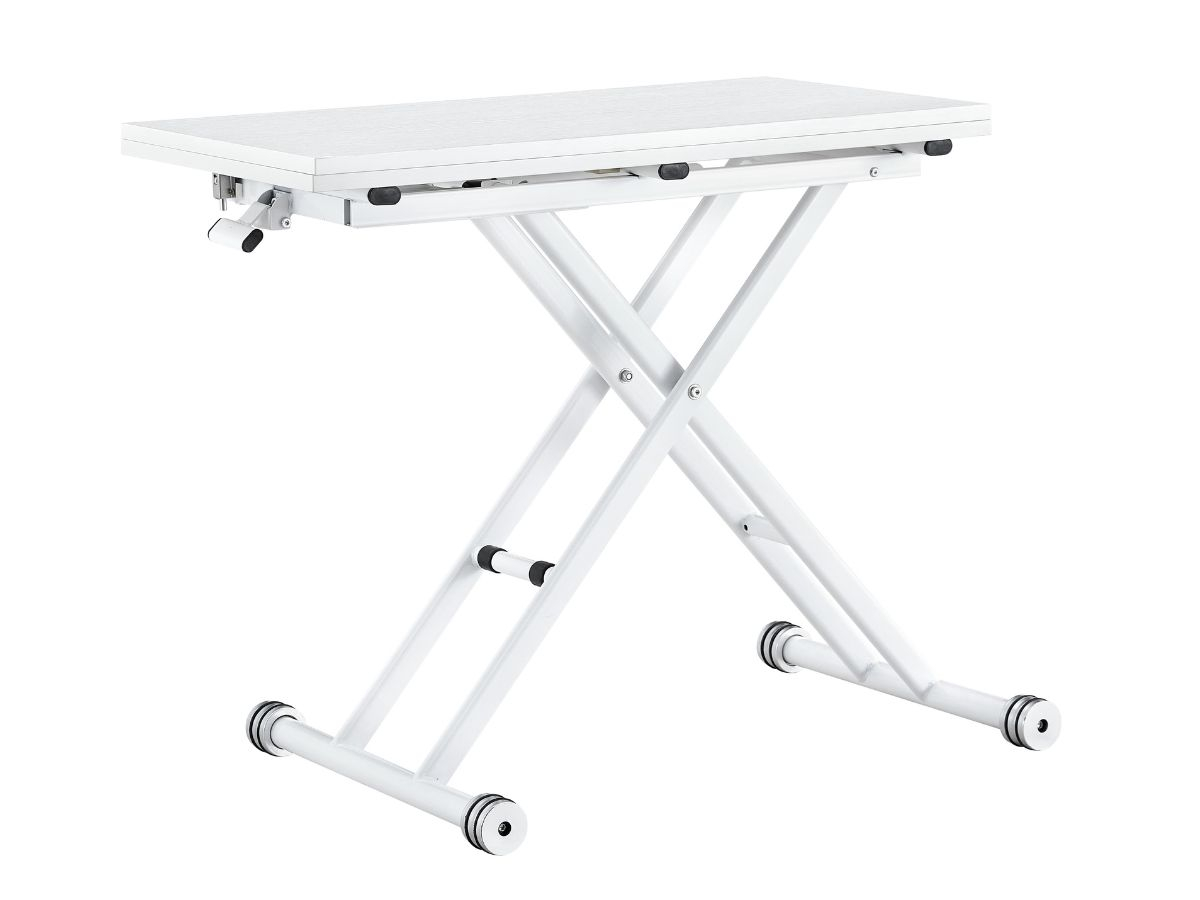 Table extensible SUSAN relevable noire ou blanche | PROCONFORT