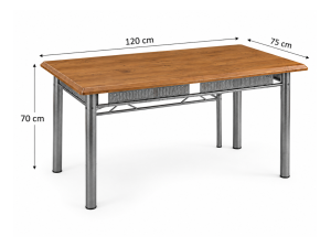 Ensemble table 4 chaises Charlotte | PROCONFORT